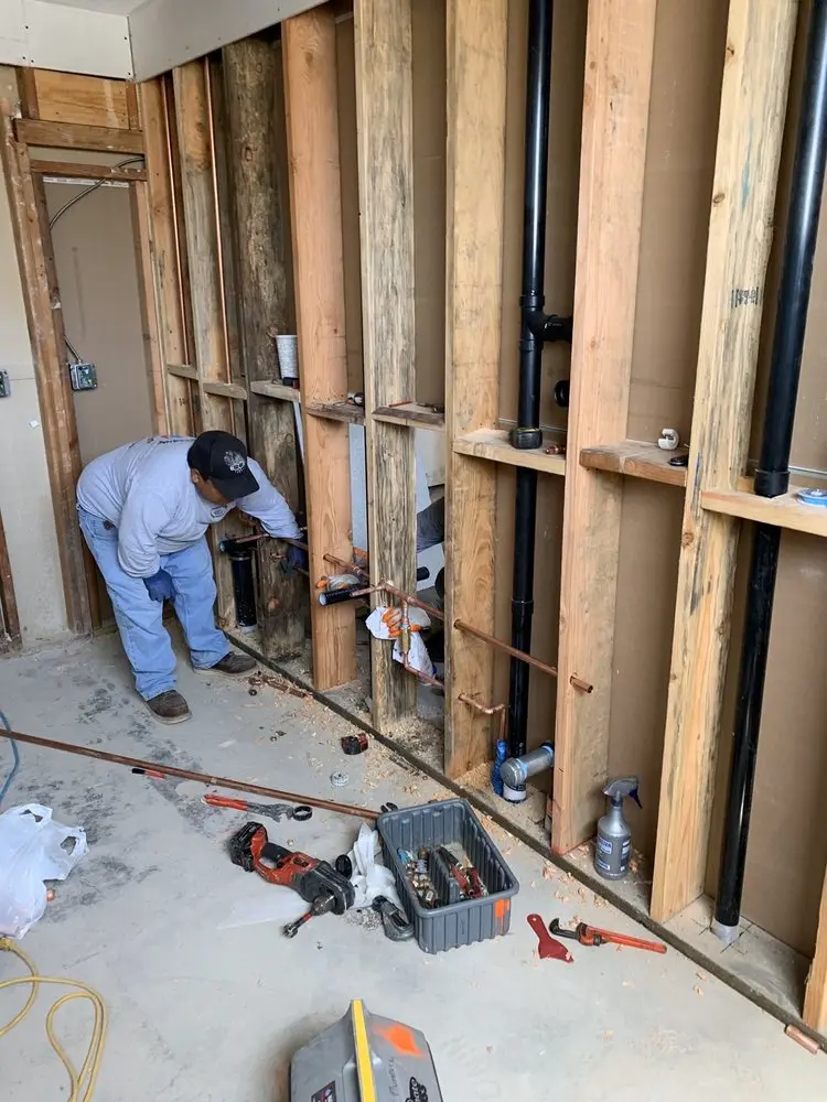 Commercial rough-in plumbing for Trenchless Sewer Repair in Peralta Hills
